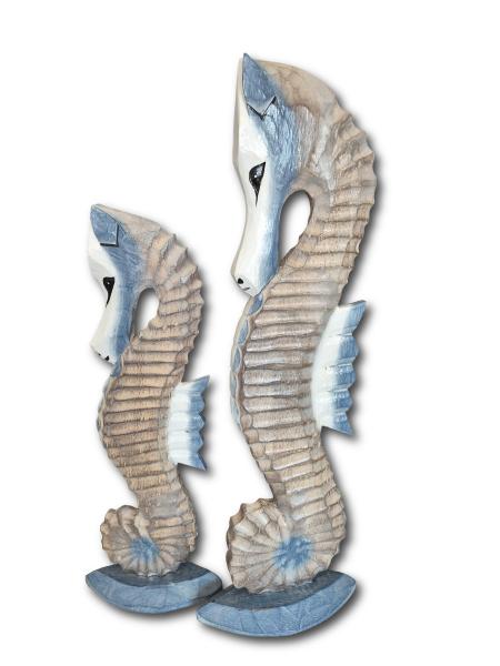 Seepferd Holz 42 bis 52 cm